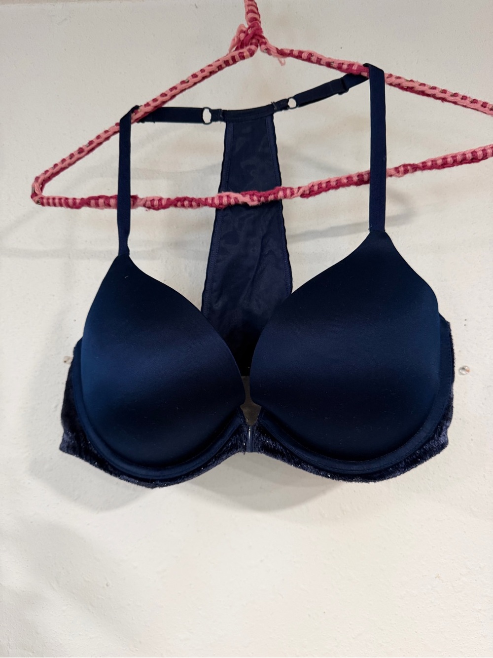 Victoria's Secret Navy Racerback T-Shirt Bra